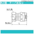 画像2: WJ2型「テーパめねじ」JWWA G-652 青銅CAC406C ダブルロックジョイント (2)