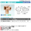 画像1: ダブルロックジョイントWL33型「両座水栓エルボ」オンダ製作所 (1)