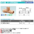 画像2: ダブルロックジョイントWT2型「チーズ平行めねじ（WT2-13C-S）」オンダ製作所 (2)