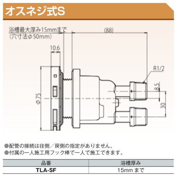 循環アダプター オスネジ式S 東洋アルチタイト産業