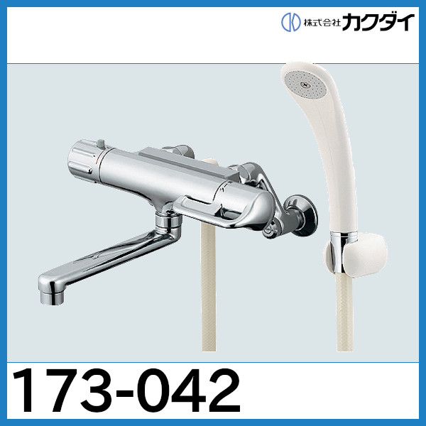 173-233 カクダイ 【JIS規格】 サーモスタットシャワー混合栓 浴室、浴槽、洗面所