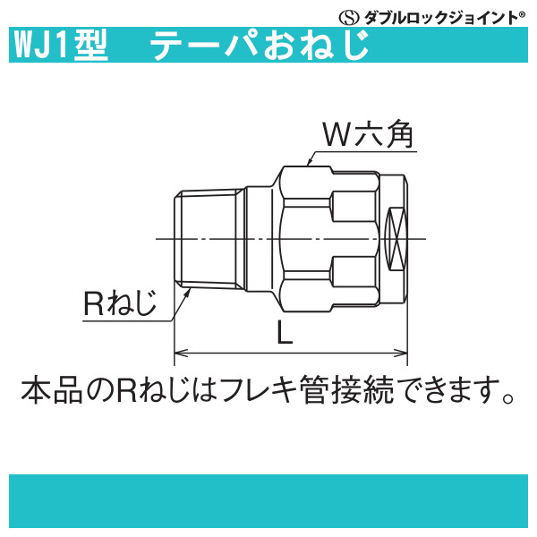 WHSC1-JE08】オンダ製作所 ダブルロックジョイント WHS1-JE型 回転